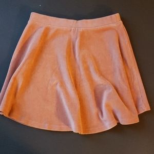 Corduroy Skater Skirt